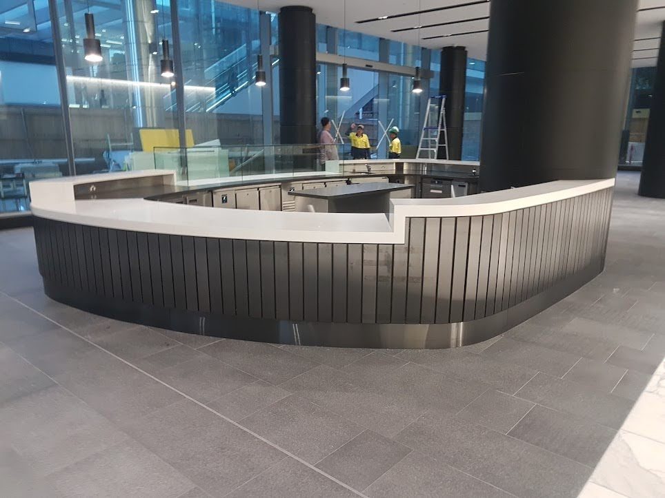 CBD lobby kiosk servery